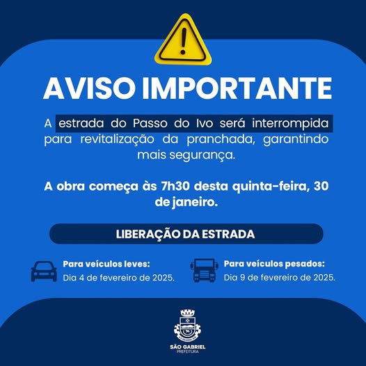 Atenção, motoristas