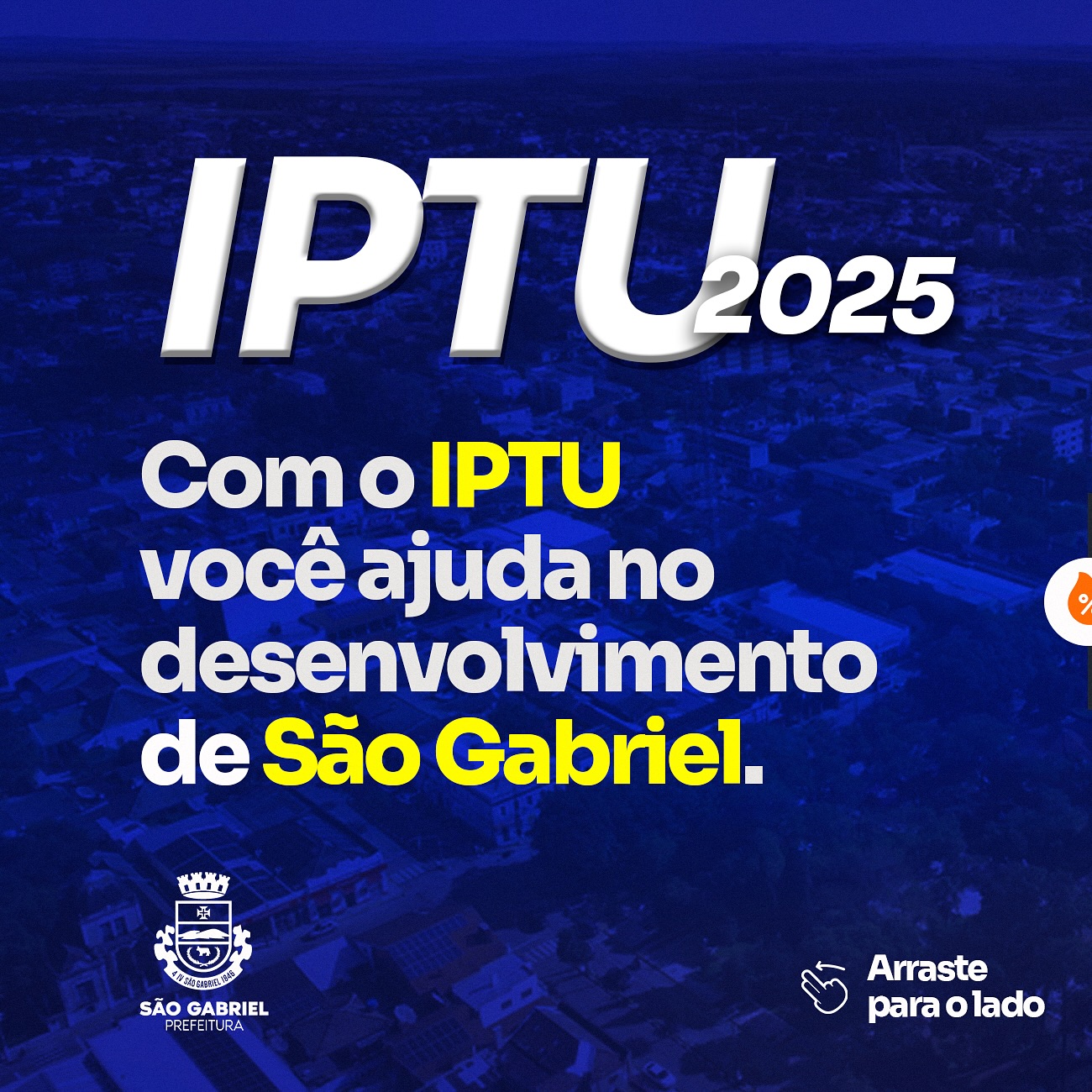 ATENÇÃO! Último dia para pagar o IPTU