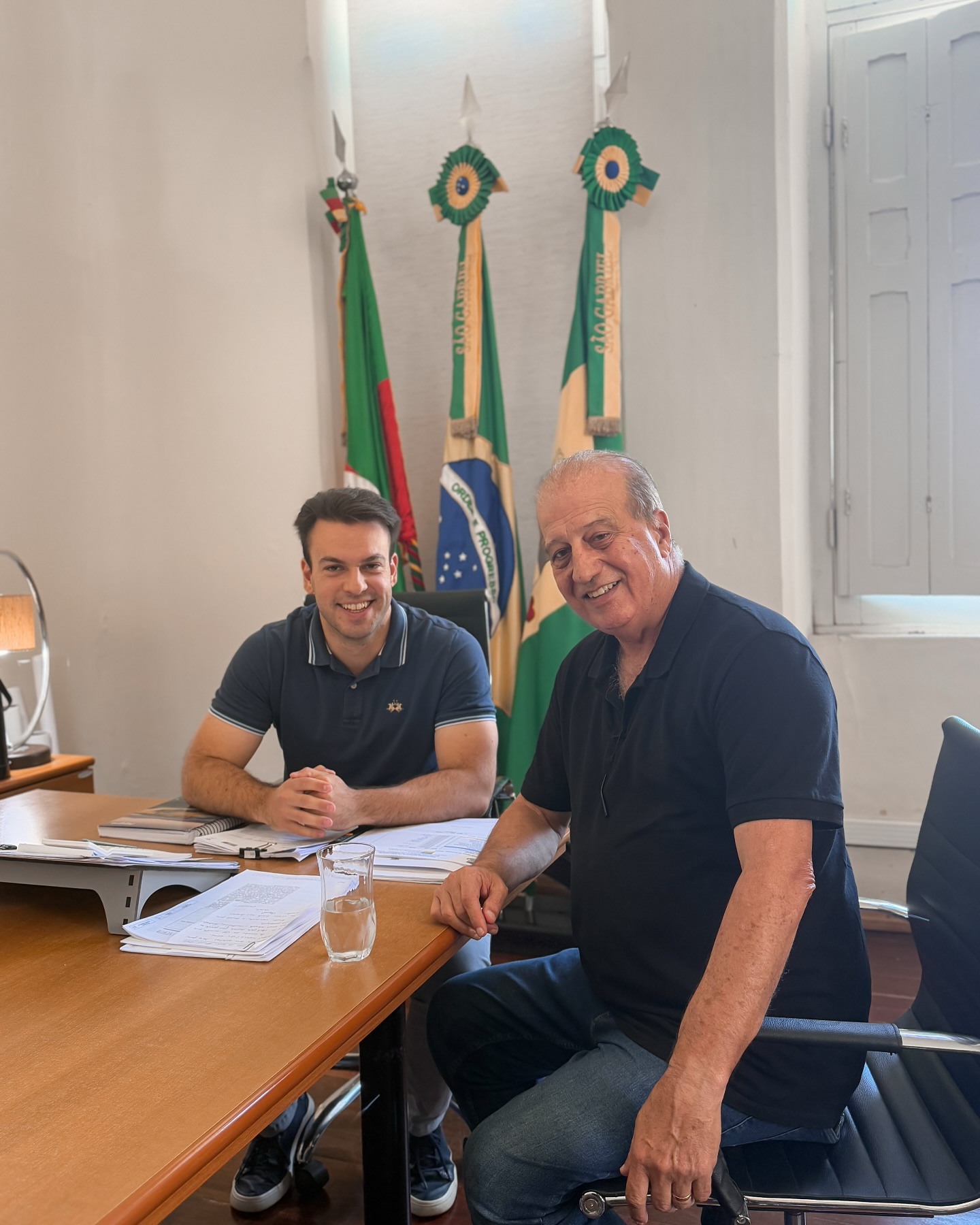 Prefeito Lucas Menezes recebeu a visita
