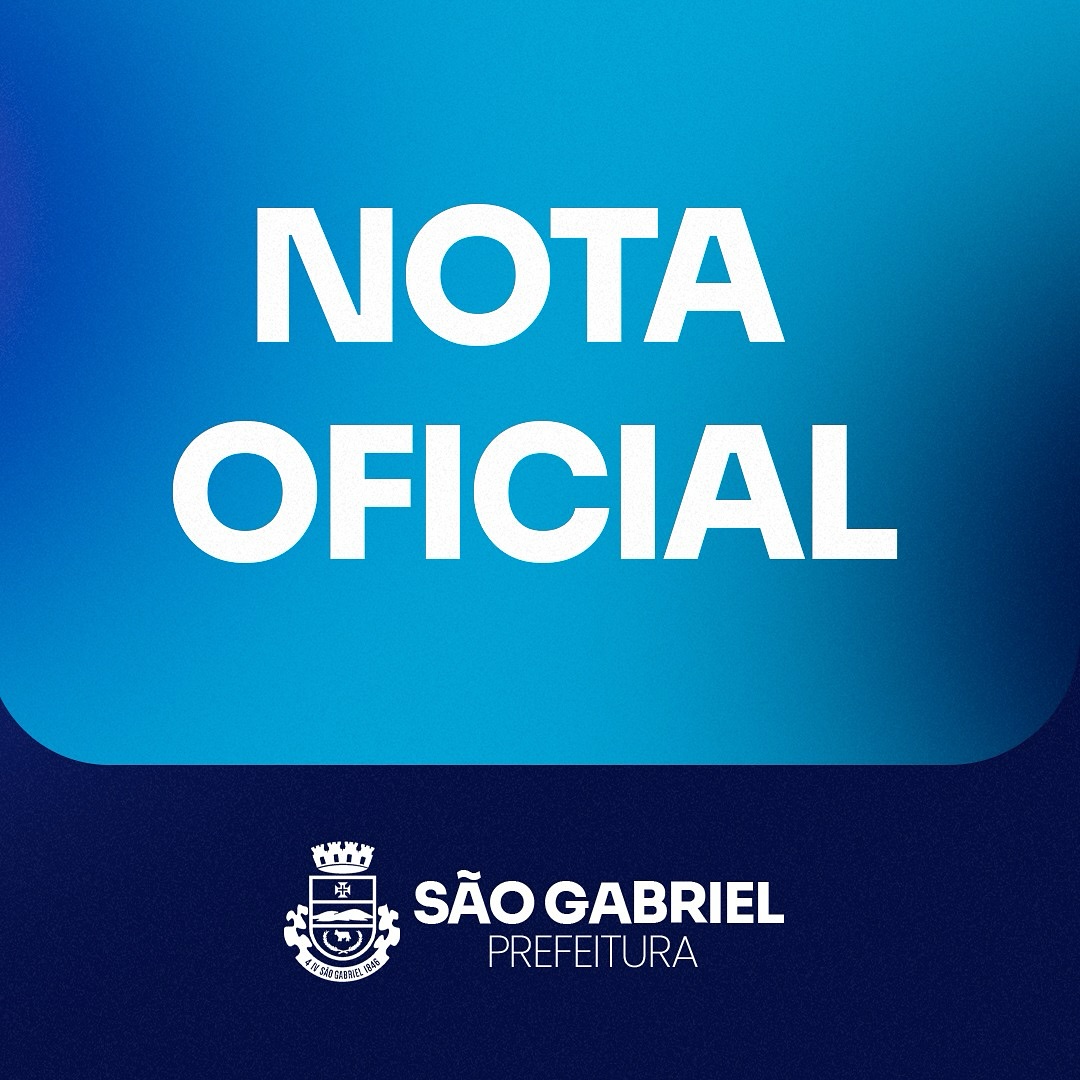 NOTA OFICIAL